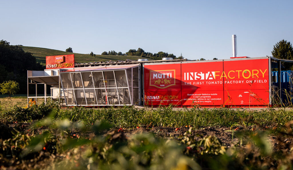 Shelter container per la produzione alimentare